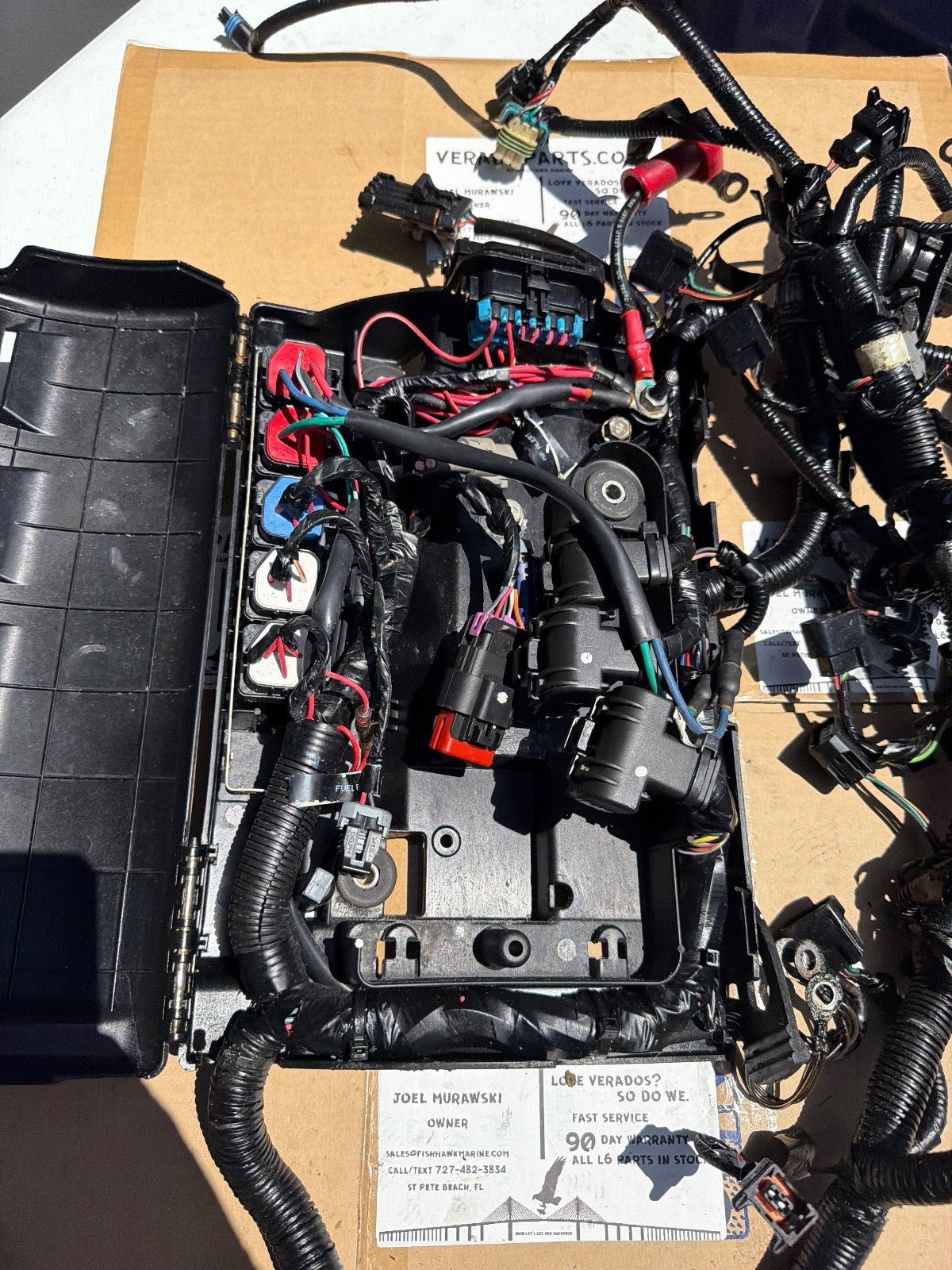 Mercury Verado 2015+ 200 - 400 HP L6 Engine Wire Wiring Harness - Fishhawk MarineeBay Motors:Parts & Accessories:Boat Parts:Outboard Engines & Components:Electrical Systems