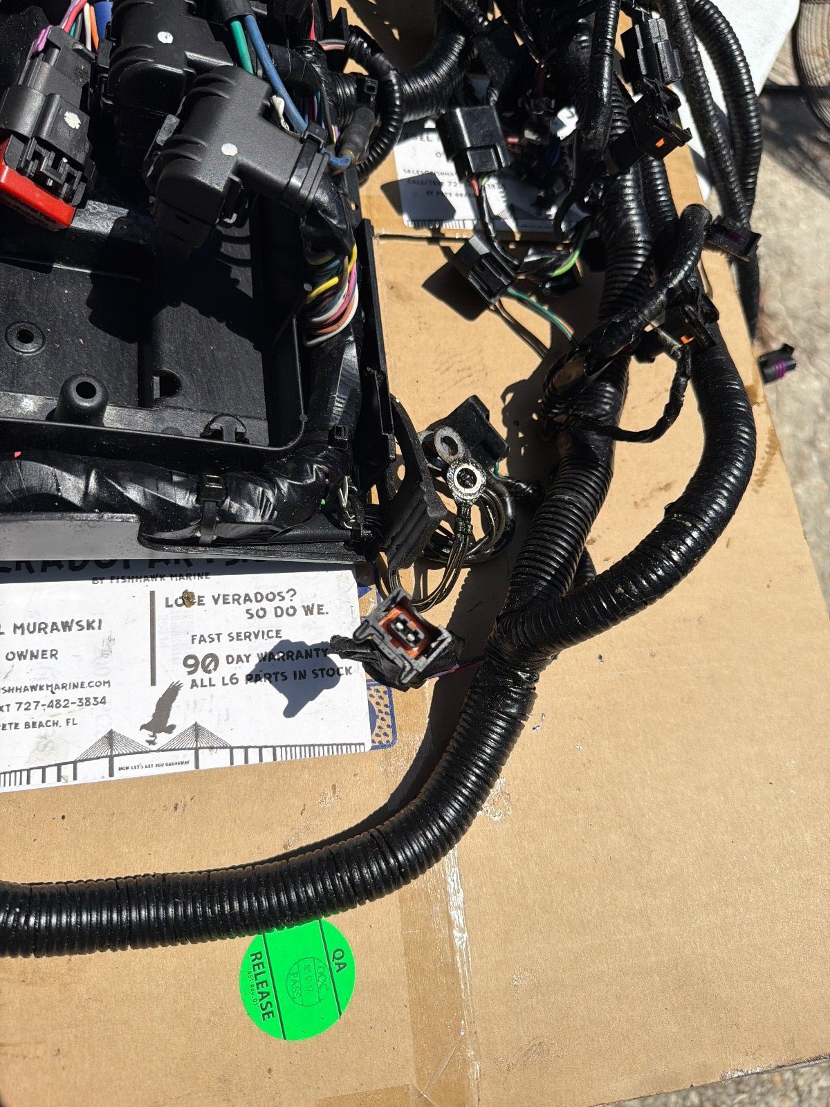 Mercury Verado 2015+ 200 - 400 HP L6 Engine Wire Wiring Harness - Fishhawk MarineeBay Motors:Parts & Accessories:Boat Parts:Outboard Engines & Components:Electrical Systems