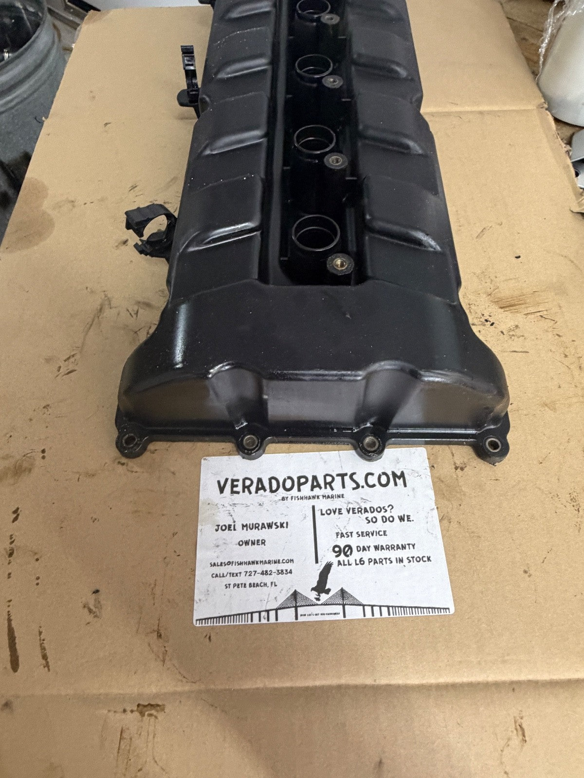 MERCURY VERADO CAMSHAFT / VALVE COVER 200, 225, 250, 275, 300, 350 400HP L6 PN 892596T04 CAM - Fishhawk MarineeBay Motors:Parts & Accessories:Boat Parts:Outboard Engines & Components:Other