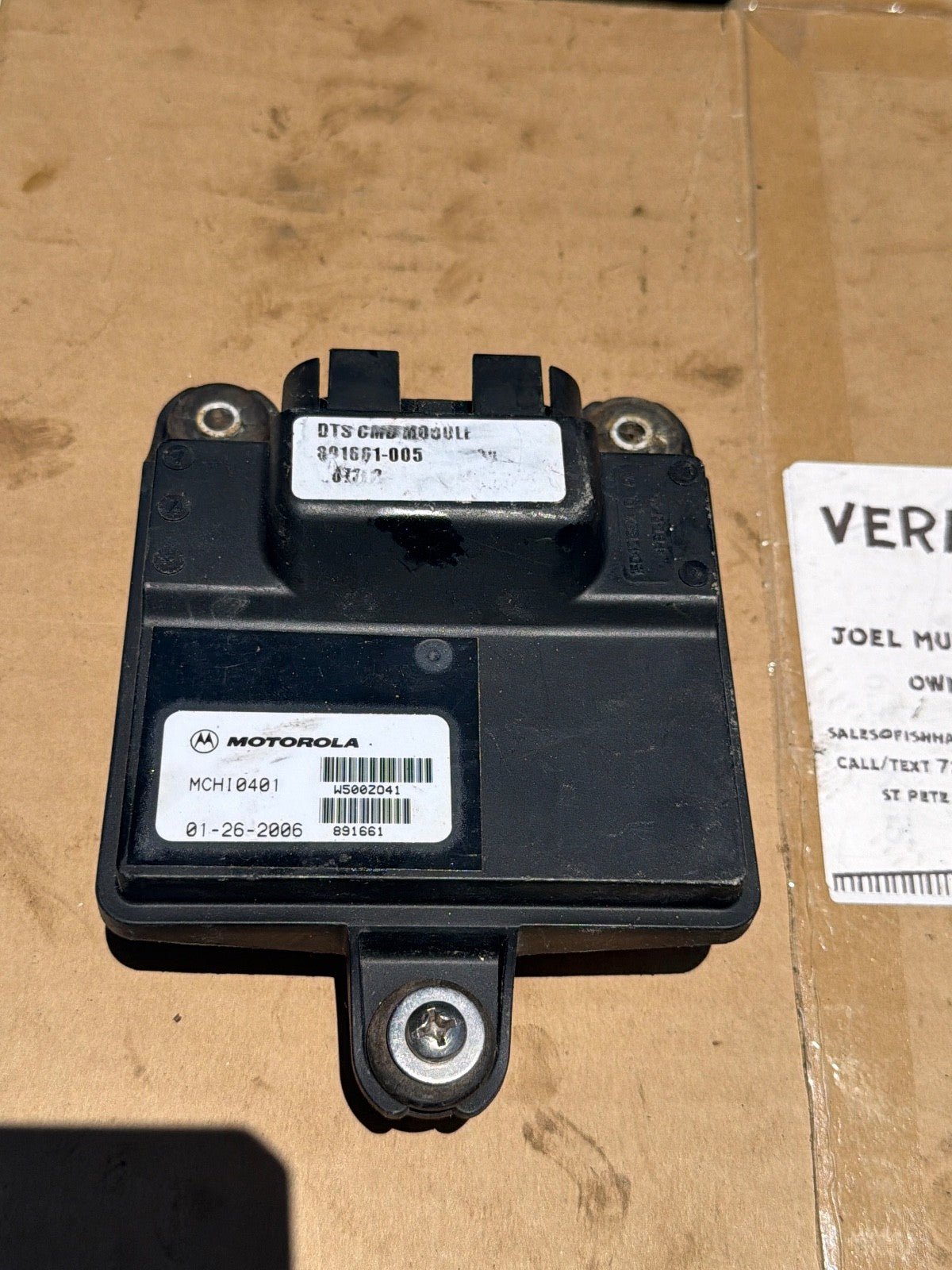 Mercury Verado Command Module Smartcraft DTS CMD Command Module - Fishhawk MarineeBay Motors:Parts & Accessories:Boat Parts:Outboard Engines & Components:Other
