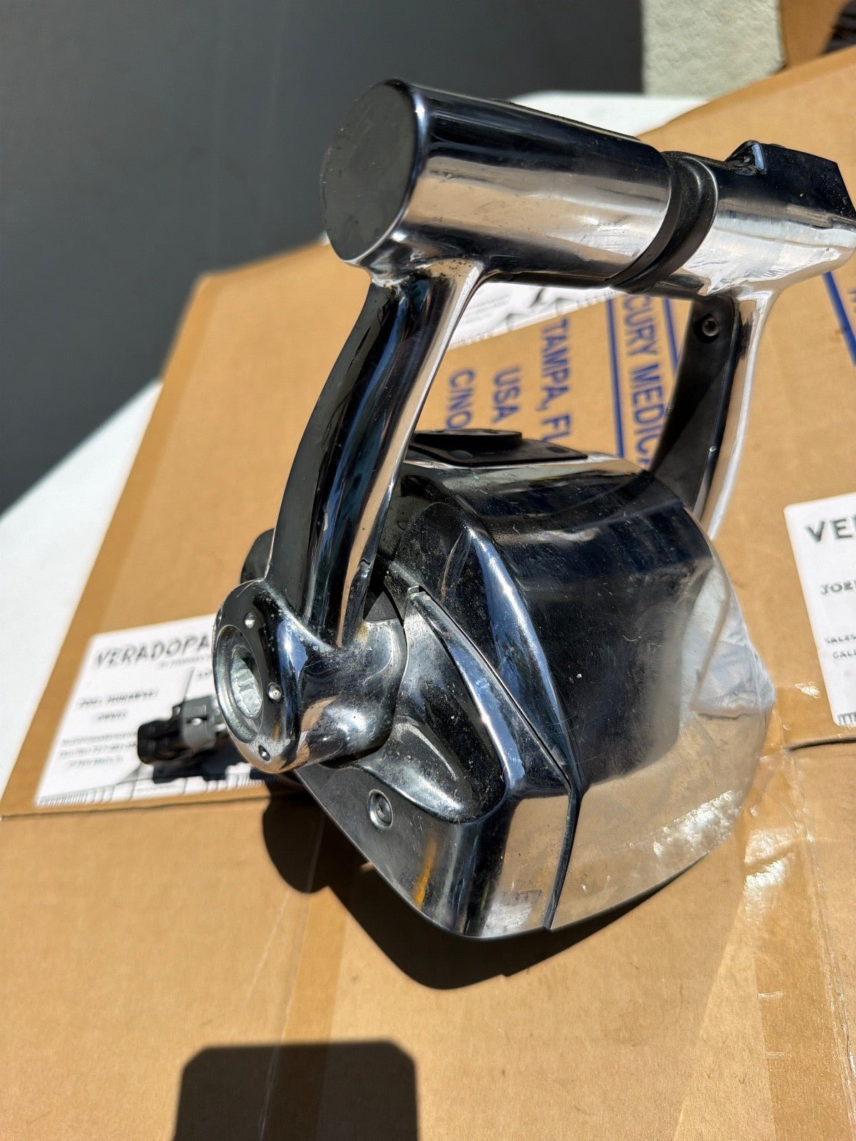 Mercury Verado Dual Console Binnacle DTS Twin Shifter 877736A1 - Fishhawk MarineeBay Motors:Parts & Accessories:Boat Parts:Other