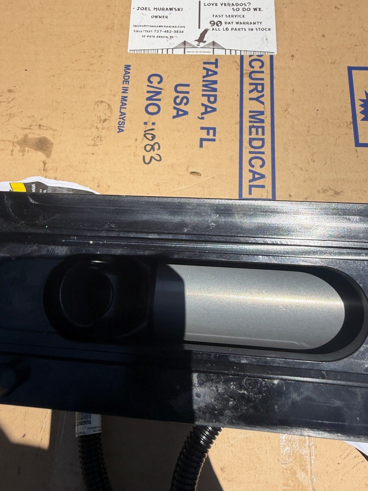 Mercury Verado Electric Steering Actuator 8M0116808 JPO Joystick 8M0116807 - Fishhawk MarineeBay Motors:Parts & Accessories:Boat Parts:Controls & Steering