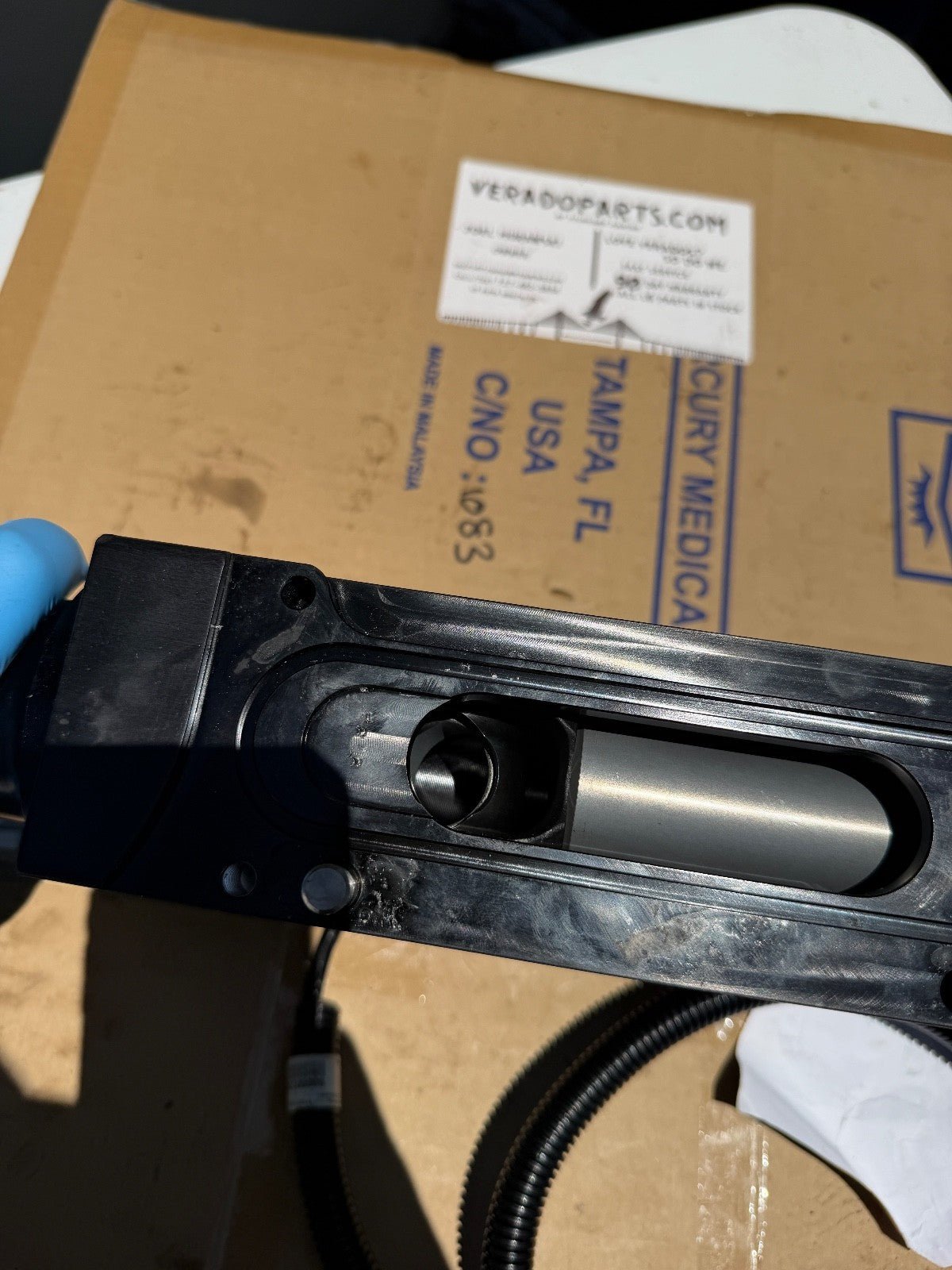 Mercury Verado Electric Steering Actuator 8M0116808 JPO Joystick 8M0116807 - Fishhawk MarineeBay Motors:Parts & Accessories:Boat Parts:Controls & Steering