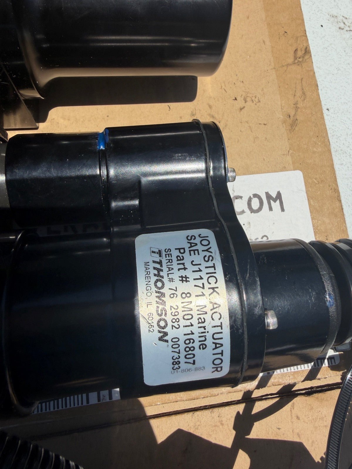 Mercury Verado Electric Steering Actuator 8M0116808 JPO Joystick 8M0116807 - Fishhawk MarineeBay Motors:Parts & Accessories:Boat Parts:Controls & Steering