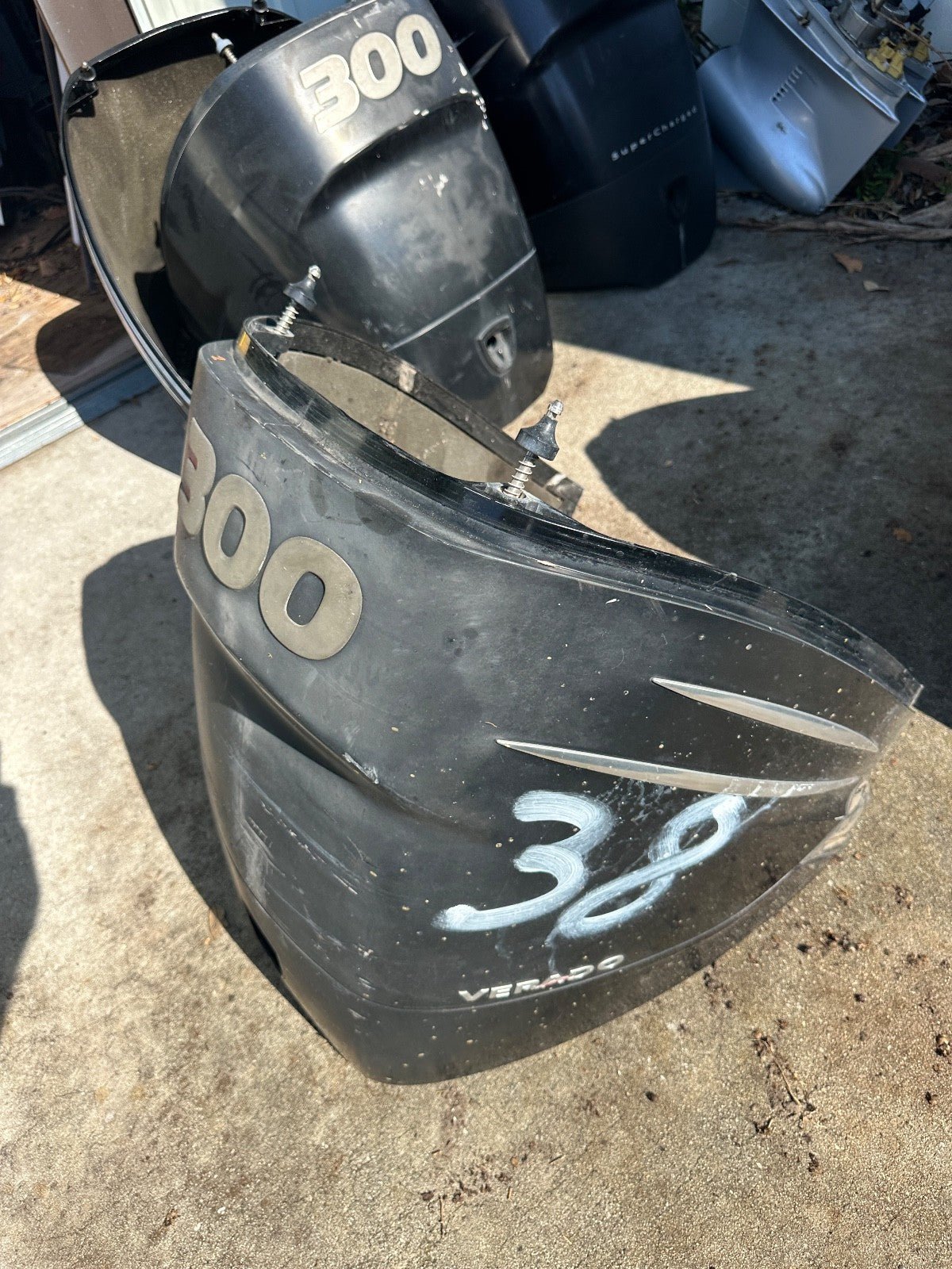 Mercury Verado Outboard 200 - 400 hp L6 Rear Back Cowling Mid Cowl 885358T04 2004+ - Fishhawk MarineeBay Motors:Parts & Accessories:Boat Parts:Outboard Engines & Components:Cowlings & Housings