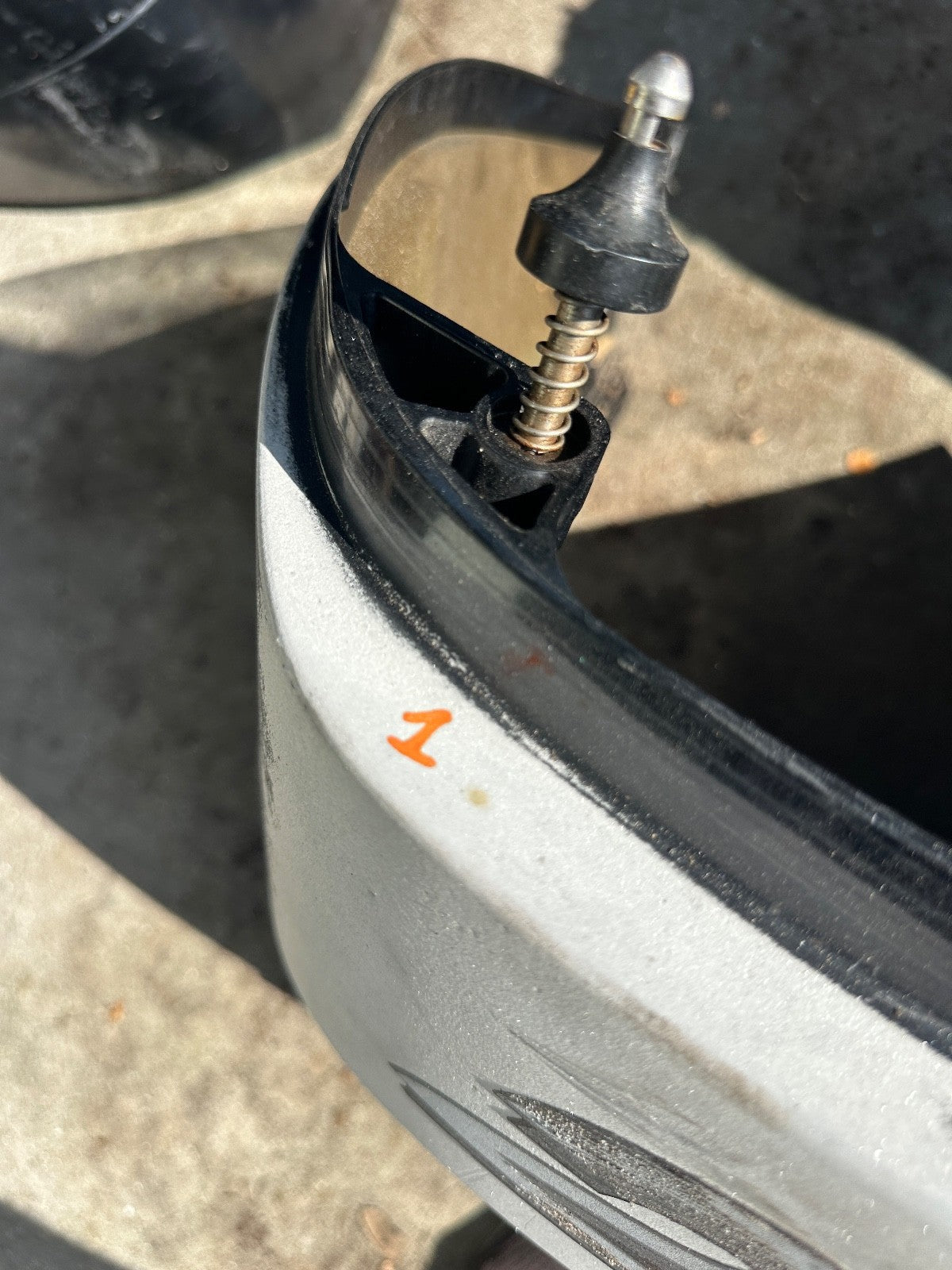 Mercury Verado Outboard 200-400 hp L6 Rear Back Cowling Mid Cowl 885358T04 2004+ - Fishhawk MarineeBay Motors:Parts & Accessories:Boat Parts:Outboard Engines & Components:Cowlings & Housings