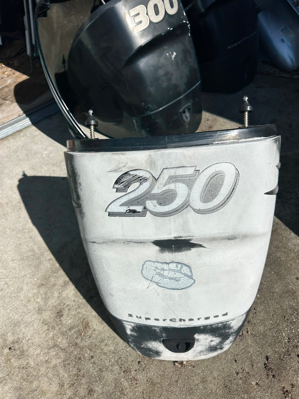 Mercury Verado Outboard 200-400 hp L6 Rear Back Cowling Mid Cowl 885358T04 2004+ - Fishhawk MarineeBay Motors:Parts & Accessories:Boat Parts:Outboard Engines & Components:Cowlings & Housings