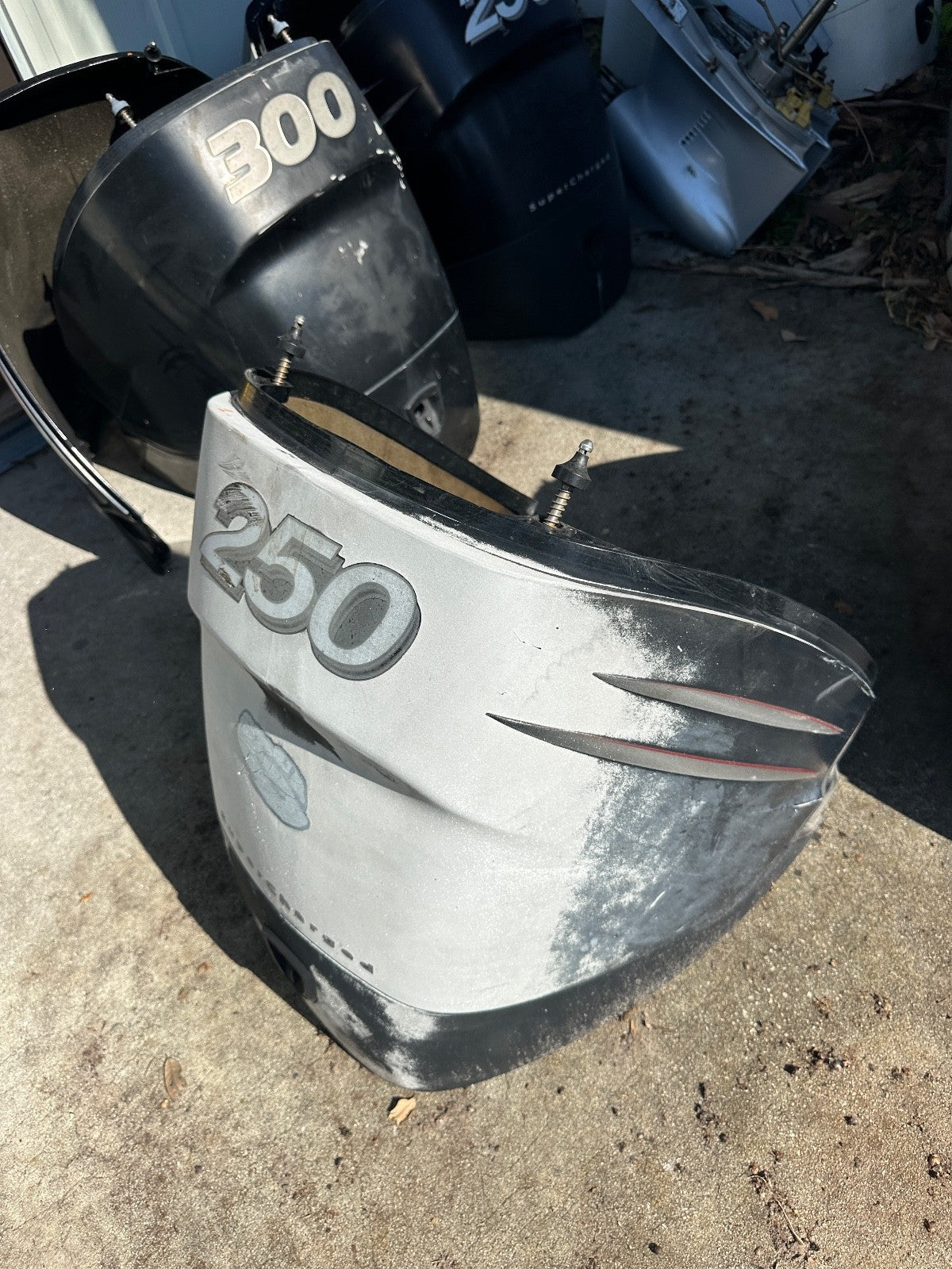 Mercury Verado Outboard 200-400 hp L6 Rear Back Cowling Mid Cowl 885358T04 2004+ - Fishhawk MarineeBay Motors:Parts & Accessories:Boat Parts:Outboard Engines & Components:Cowlings & Housings