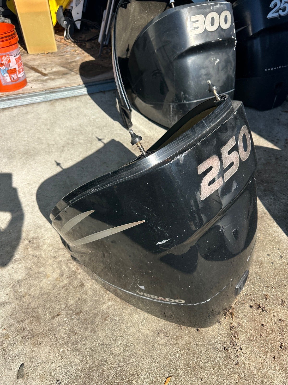 Mercury Verado Outboard 200 - 400 hp L6 Rear Back Cowling Mid Cowl 885358T04 2004+ - Fishhawk MarineeBay Motors:Parts & Accessories:Boat Parts:Outboard Engines & Components:Cowlings & Housings