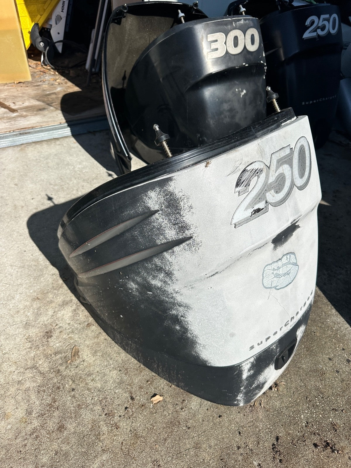 Mercury Verado Outboard 200-400 hp L6 Rear Back Cowling Mid Cowl 885358T04 2004+ - Fishhawk MarineeBay Motors:Parts & Accessories:Boat Parts:Outboard Engines & Components:Cowlings & Housings