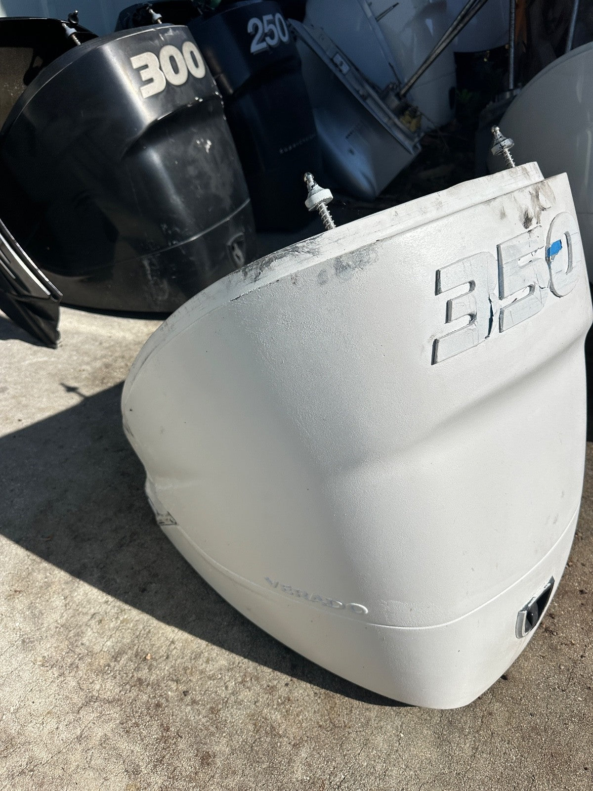 Mercury Verado Outboard 200 - 400 hp L6 Rear Back Cowling Mid Cowl 885358T04 2004+ - Fishhawk MarineeBay Motors:Parts & Accessories:Boat Parts:Outboard Engines & Components:Cowlings & Housings
