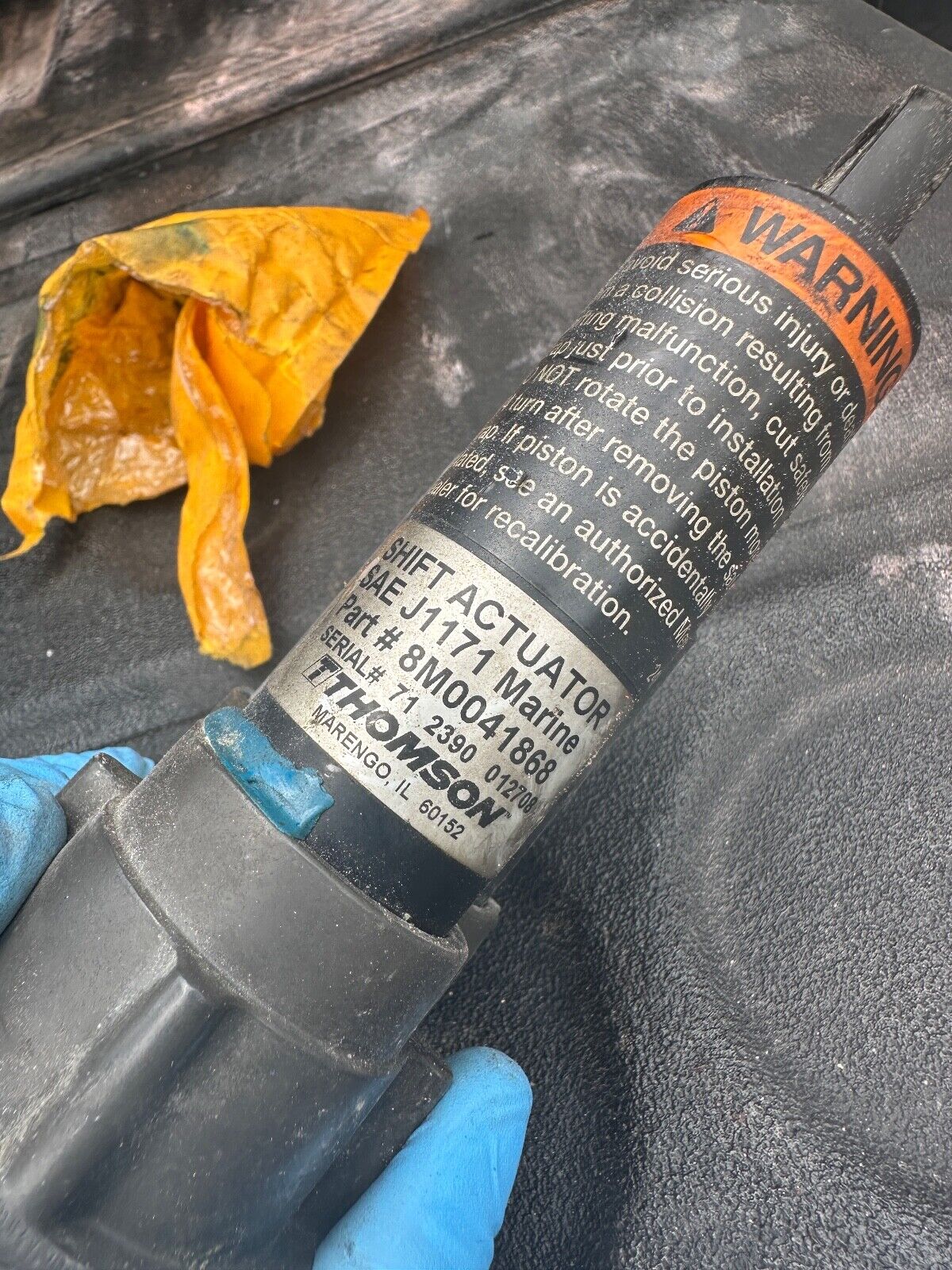 Mercury Verado Shift Actuator 8M0041868 *90 Day Warranty 225 250 275 300 350 400 - Fishhawk MarineeBay Motors:Parts & Accessories:Boat Parts:Outboard Engines & Components:Electrical Systems