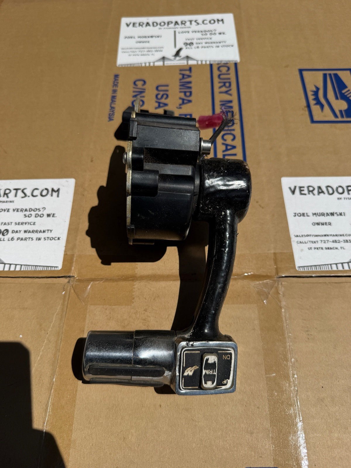Mercury Verado Single Console Binnacle DTS Twin Shifter Controls - Fishhawk MarineeBay Motors:Parts & Accessories:Boat Parts:Other