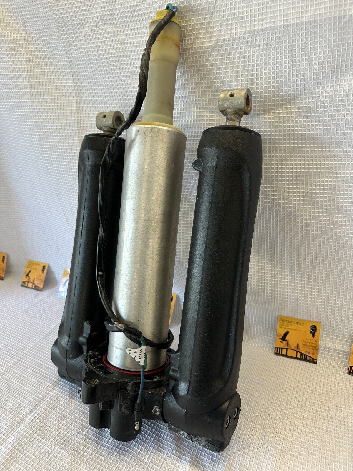 Mercury Verado Trim Unit Assembly 8M0142342 8M0118296 225 250 275 300 2004 - 18 - Fishhawk MarineeBay Motors:Parts & Accessories:Boat Parts:Outboard Engines & Components:Trim & Tilt