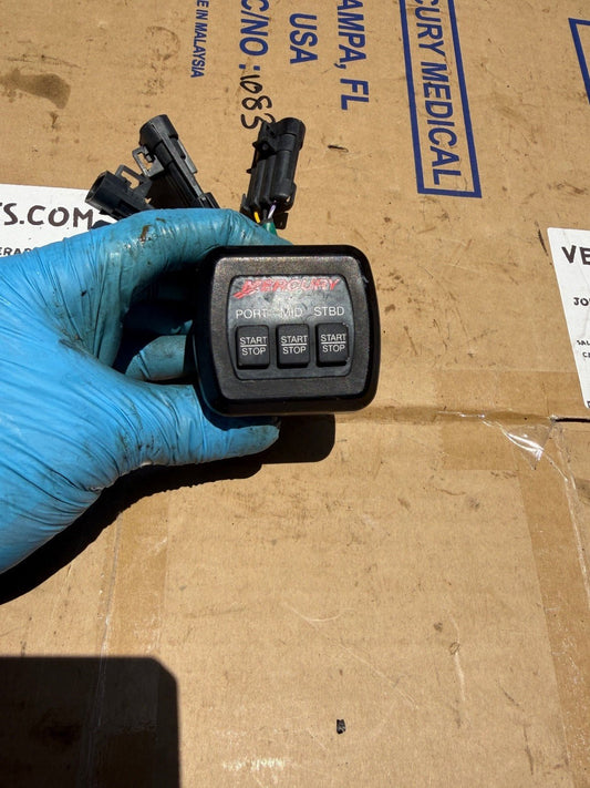 Mercury Verado Triple Ignition Start/Stop Switch - Fishhawk MarineeBay Motors:Parts & Accessories:Boat Parts:Other