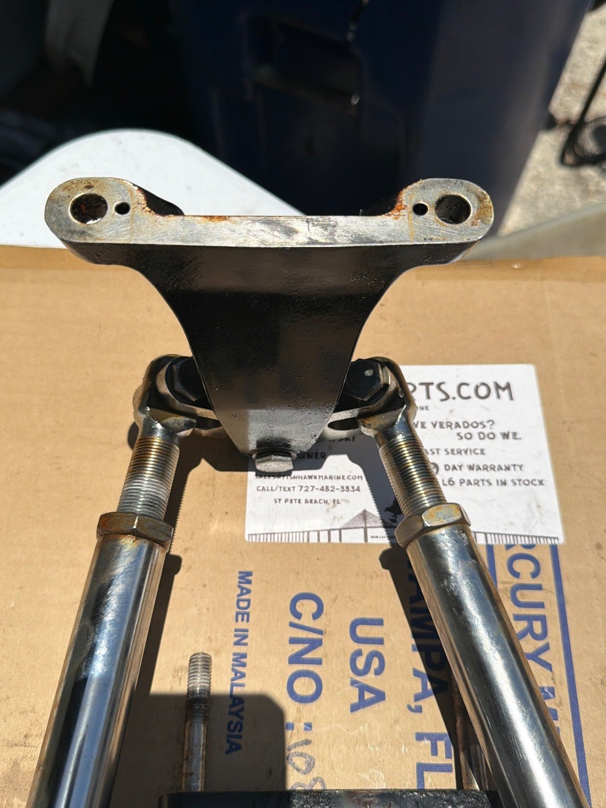 Mercury Verado TRIPLE Tie Bar Mount for Verado L6 225, 250, 275, 300, 350, 400 - Fishhawk MarineeBay Motors:Parts & Accessories:Boat Parts:Outboard Engines & Components:Complete Outboard Engines