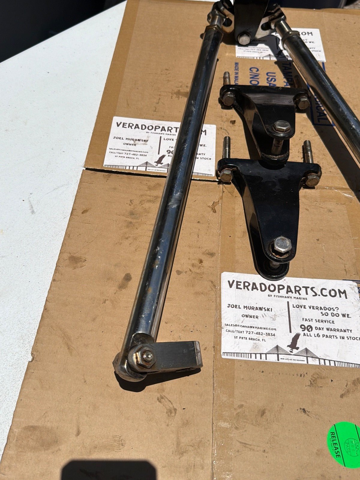 Mercury Verado TRIPLE Tie Bar Mount for Verado L6 225, 250, 275, 300, 350, 400 - Fishhawk MarineeBay Motors:Parts & Accessories:Boat Parts:Outboard Engines & Components:Complete Outboard Engines