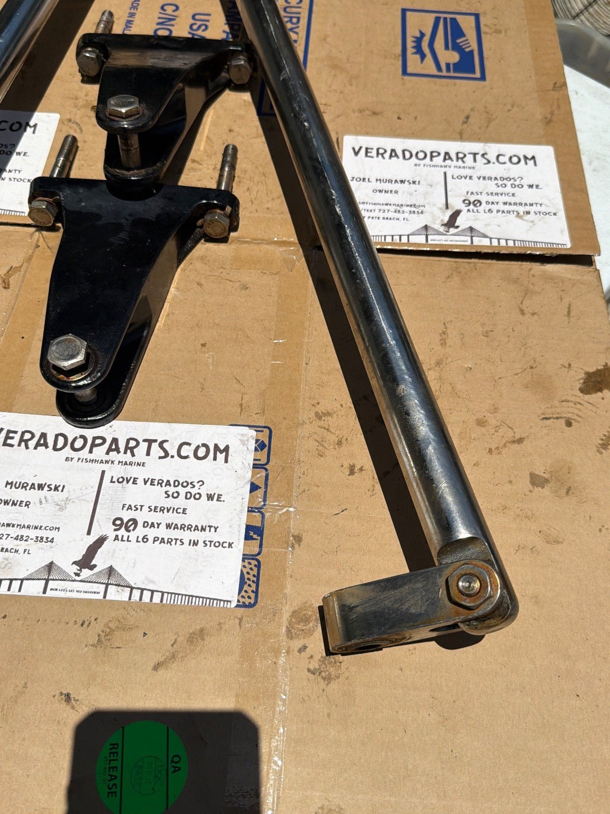 Mercury Verado TRIPLE Tie Bar Mount for Verado L6 225, 250, 275, 300, 350, 400 - Fishhawk MarineeBay Motors:Parts & Accessories:Boat Parts:Outboard Engines & Components:Complete Outboard Engines
