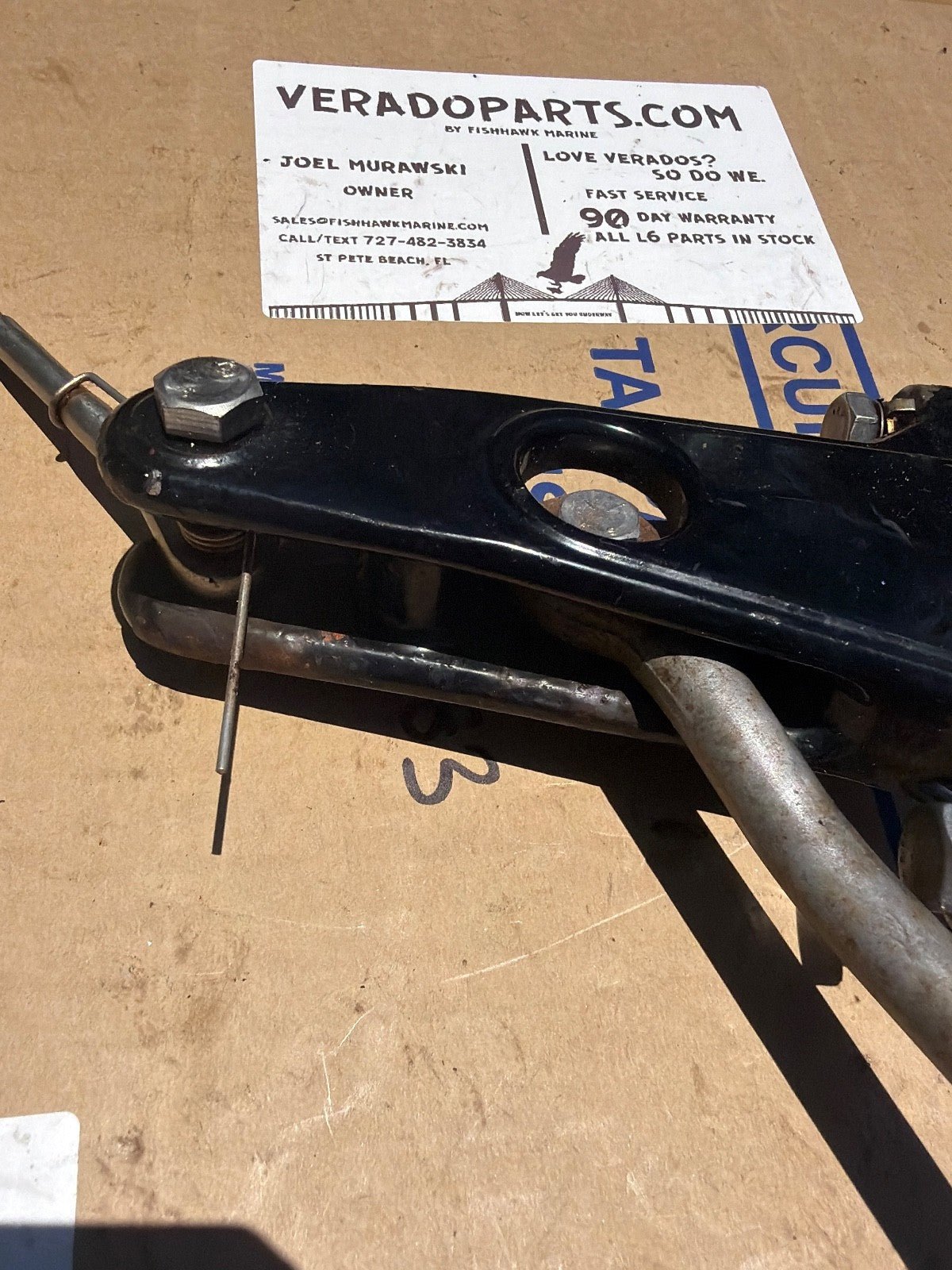 Mercury Verado used Tie Bar Mount for Verado - Fishhawk MarineeBay Motors:Parts & Accessories:Boat Parts:Outboard Engines & Components:Complete Outboard Engines