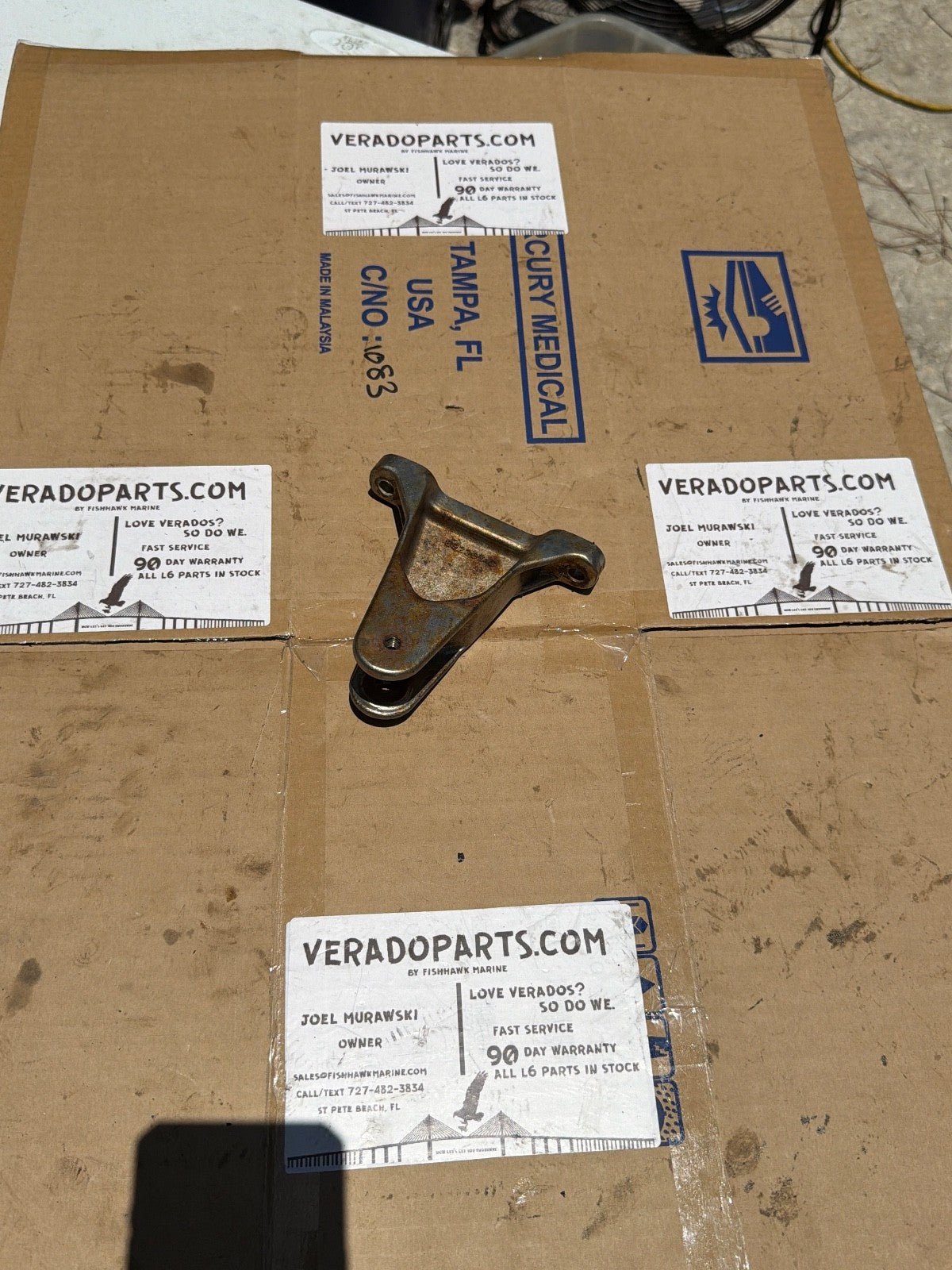 Mercury Verado used Tie Bar Mount for Verado - Fishhawk MarineeBay Motors:Parts & Accessories:Boat Parts:Outboard Engines & Components:Complete Outboard Engines