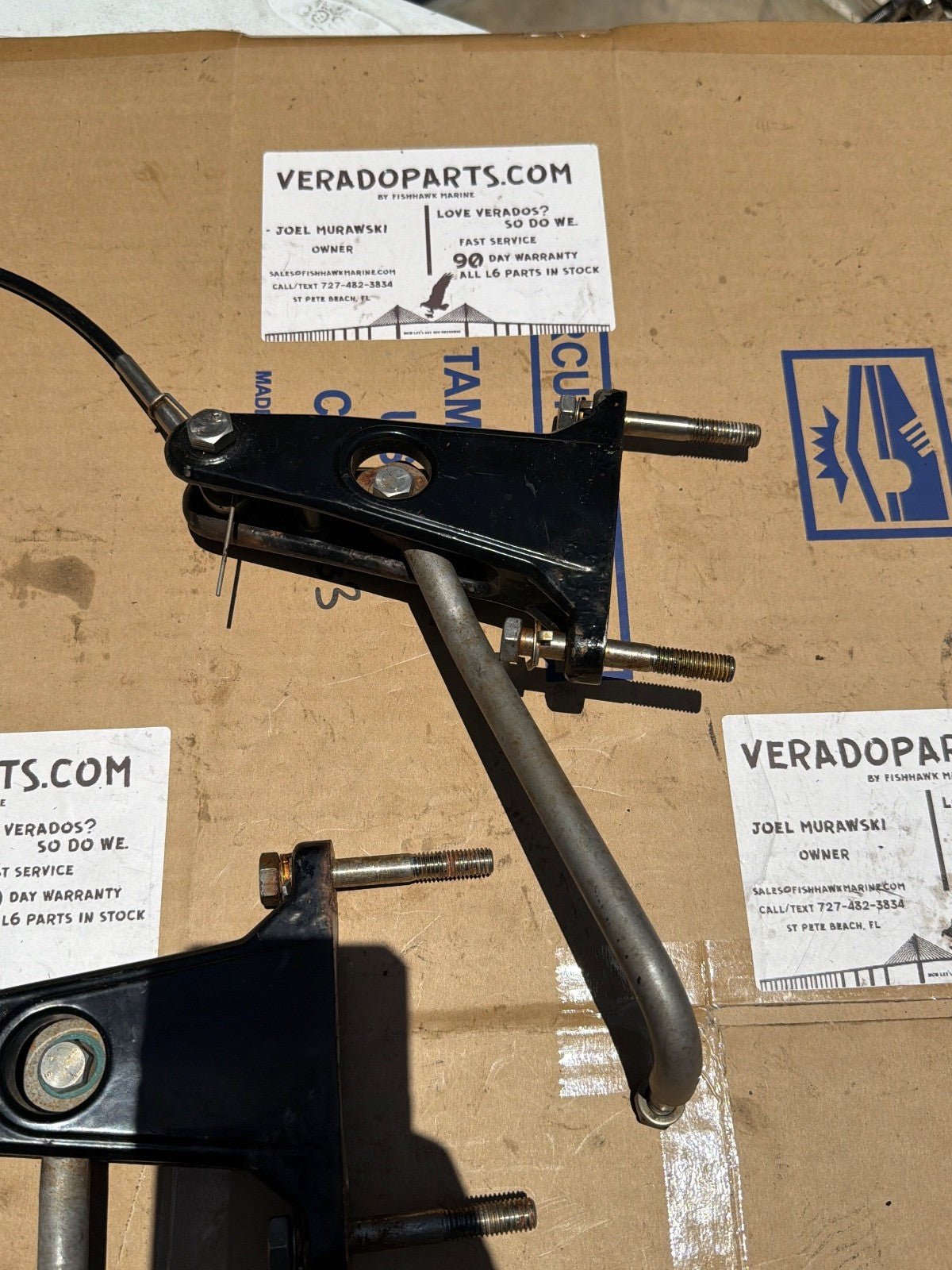 Mercury Verado used Tie Bar Mount for Verado - Fishhawk MarineeBay Motors:Parts & Accessories:Boat Parts:Outboard Engines & Components:Complete Outboard Engines