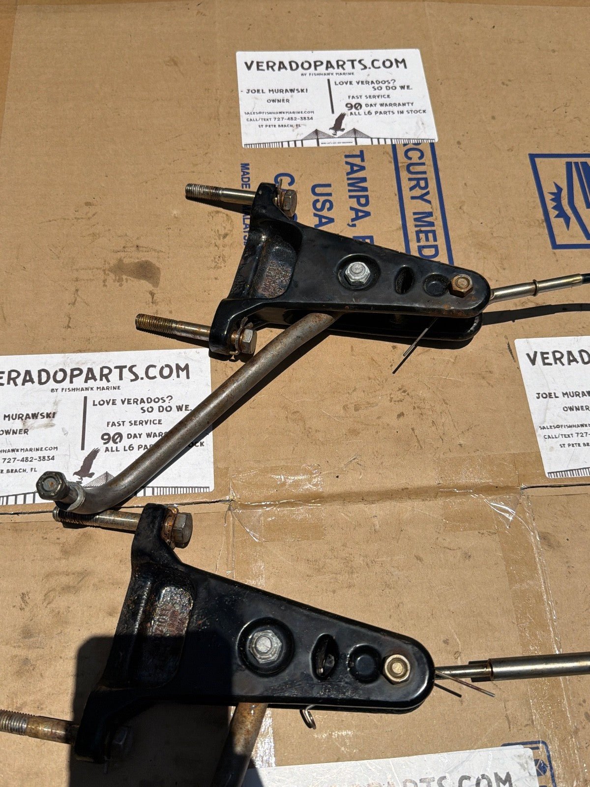 Mercury Verado used Tie Bar Mount for Verado - Fishhawk MarineeBay Motors:Parts & Accessories:Boat Parts:Outboard Engines & Components:Complete Outboard Engines