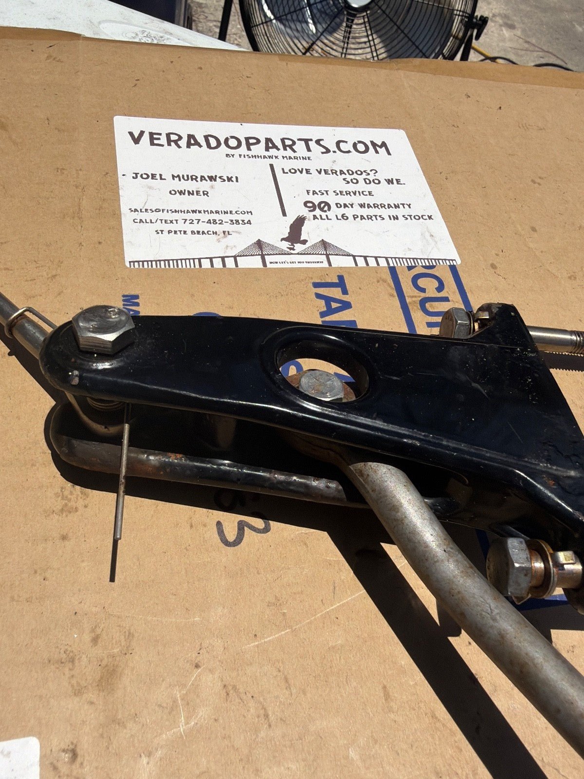 Mercury Verado used Tie Bar Mount for Verado - Fishhawk MarineeBay Motors:Parts & Accessories:Boat Parts:Outboard Engines & Components:Complete Outboard Engines