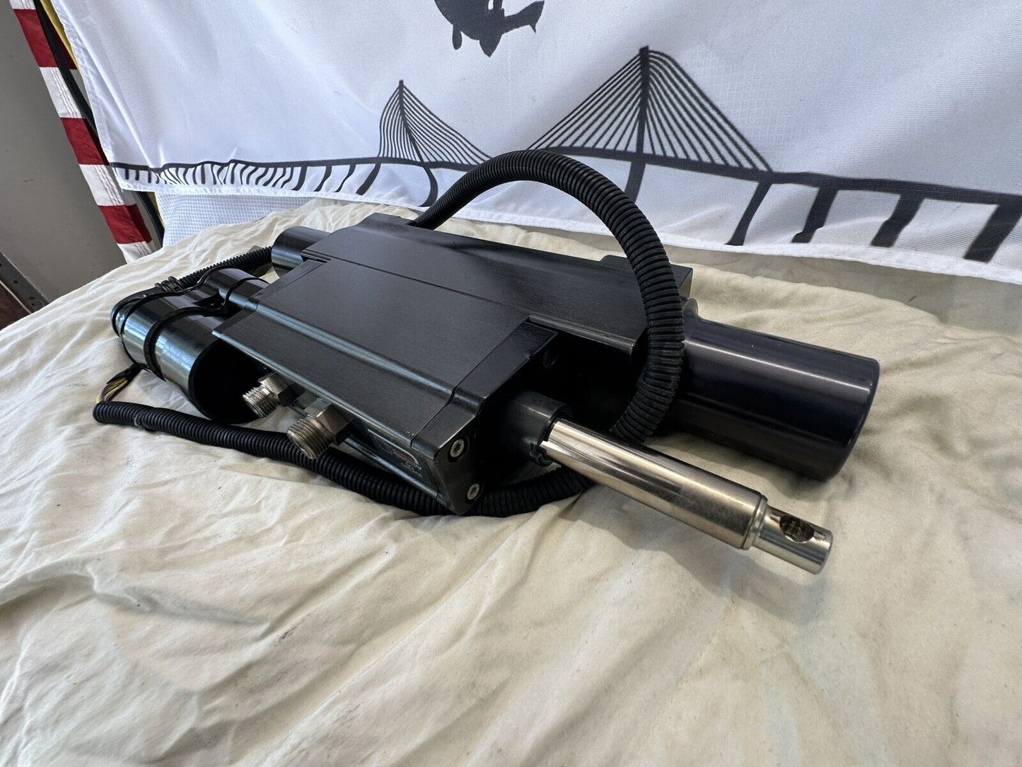 MERCURY VERADY JPO STEERING ACTUATOR PARKER 649271 SAE J1171 8M0109149 - Fishhawk MarineeBay Motors:Parts & Accessories:Boat Parts:Controls & Steering