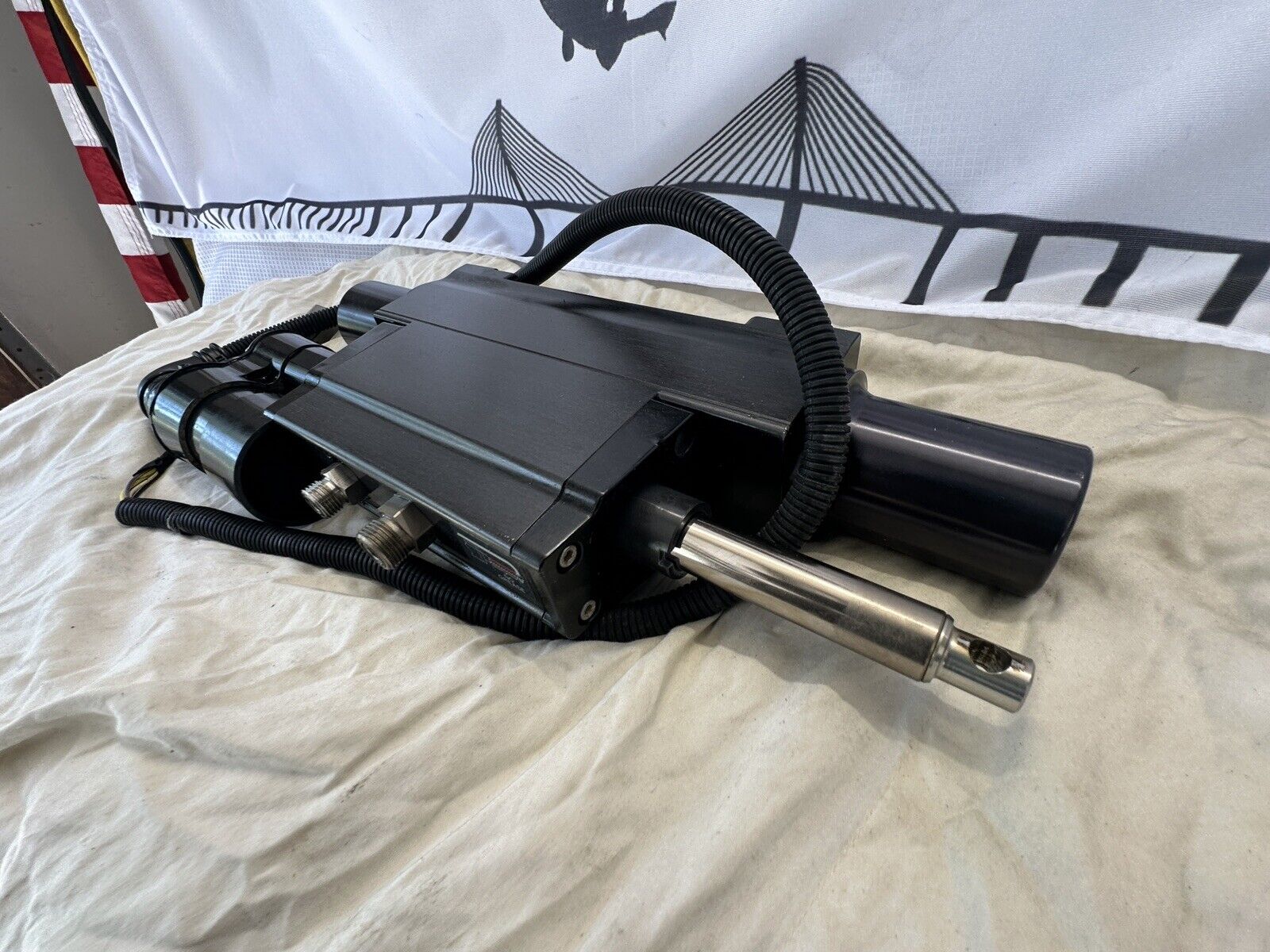MERCURY VERADY JPO STEERING ACTUATOR PARKER 649271 SAE J1171 8M0109149 - Fishhawk MarineeBay Motors:Parts & Accessories:Boat Parts:Controls & Steering