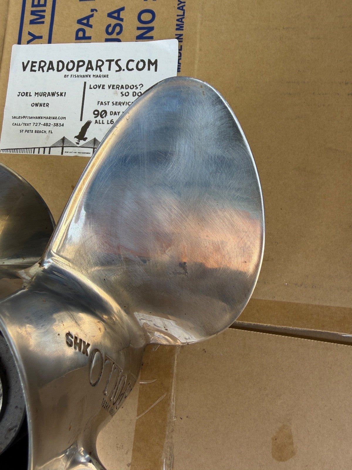 MICHIGAN WHEEL APOLLO XHS 14 1/8 X 20 STAINLESS PROPELLER 993205 - Fishhawk MarineeBay Motors:Parts & Accessories:Boat Parts:Propellers