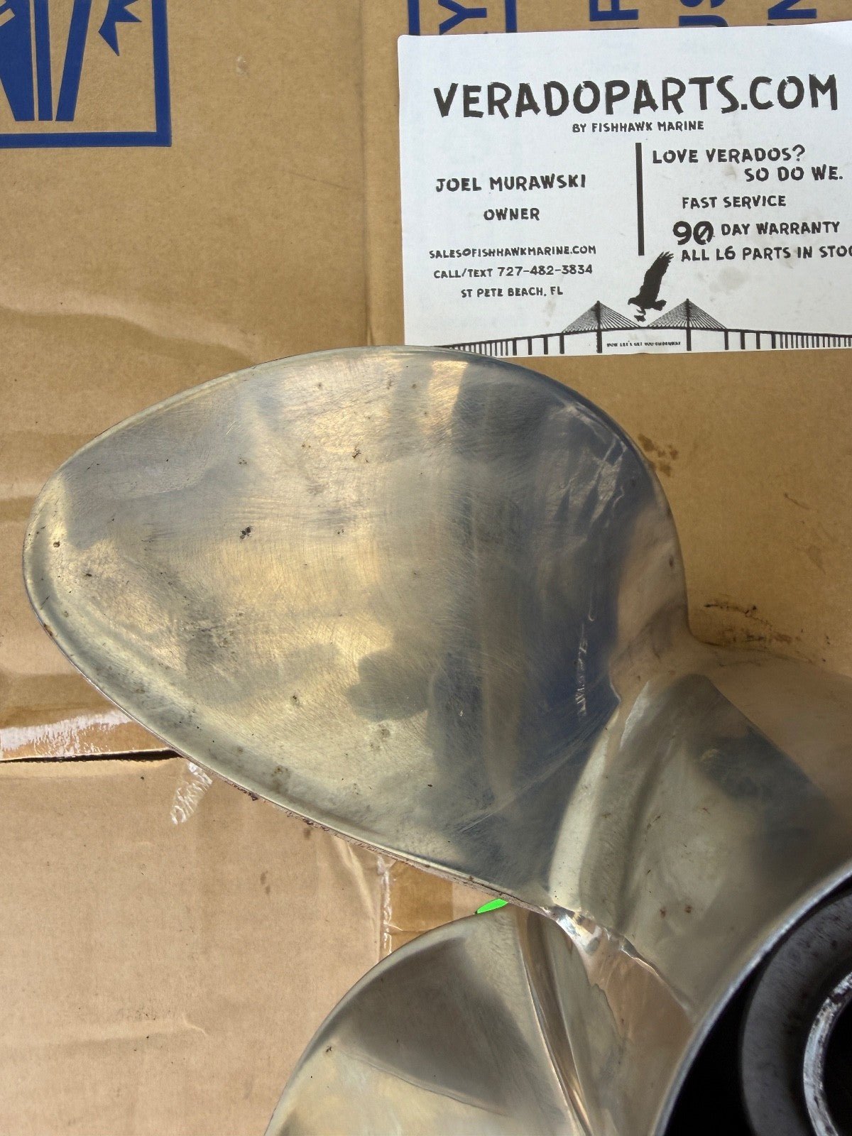MICHIGAN WHEEL APOLLO XHS 14 1/8 X 20 STAINLESS PROPELLER 993205 - Fishhawk MarineeBay Motors:Parts & Accessories:Boat Parts:Propellers