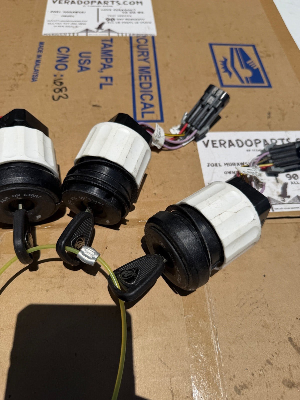 OEM Mercury Verado Key Switch - SINGLE KEY SWITCH ONLY 893353A03 - Fishhawk MarineeBay Motors:Parts & Accessories:Boat Parts:Outboard Engines & Components:Other