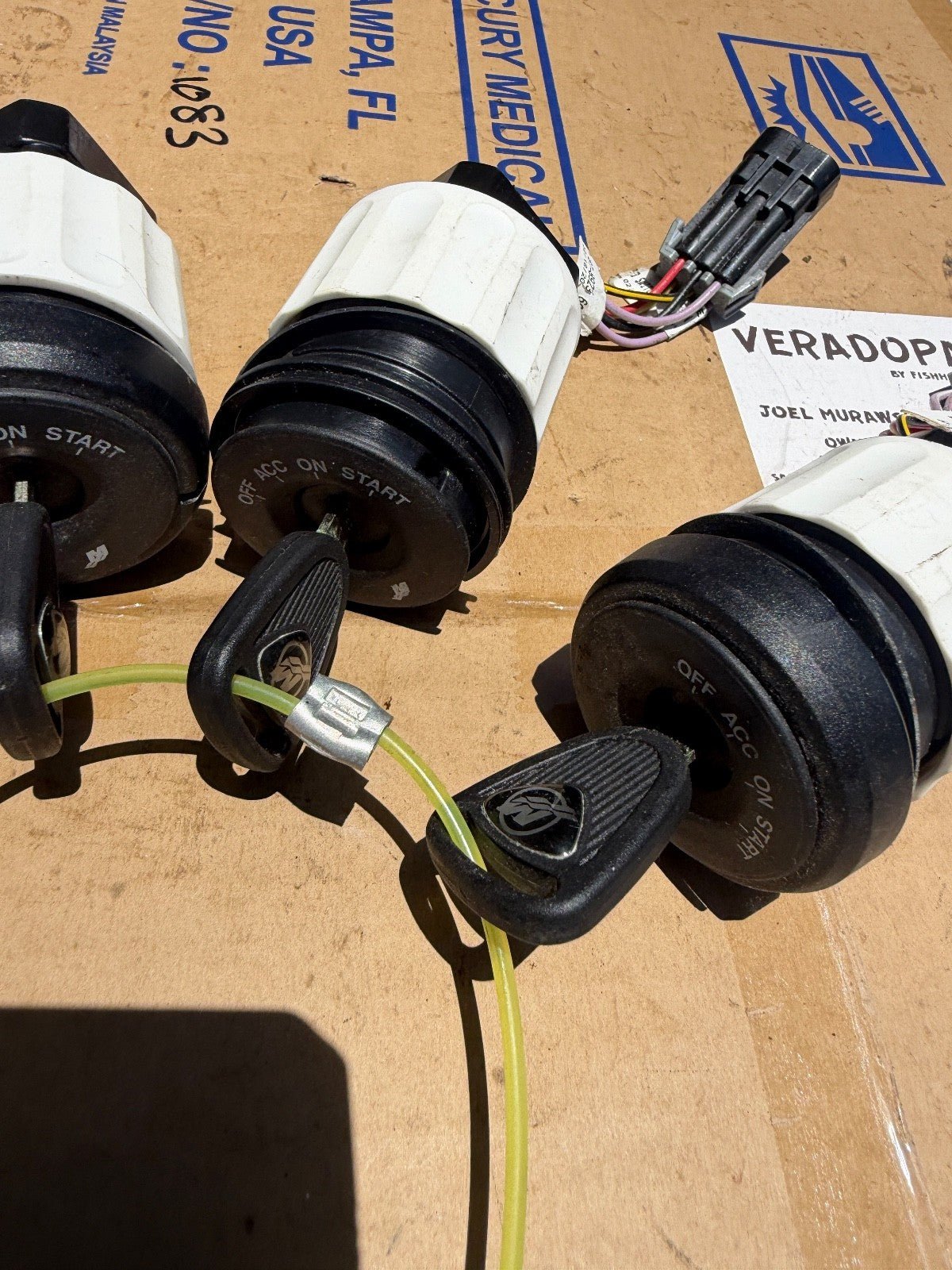 OEM Mercury Verado Key Switch - SINGLE KEY SWITCH ONLY 893353A03 - Fishhawk MarineeBay Motors:Parts & Accessories:Boat Parts:Outboard Engines & Components:Other