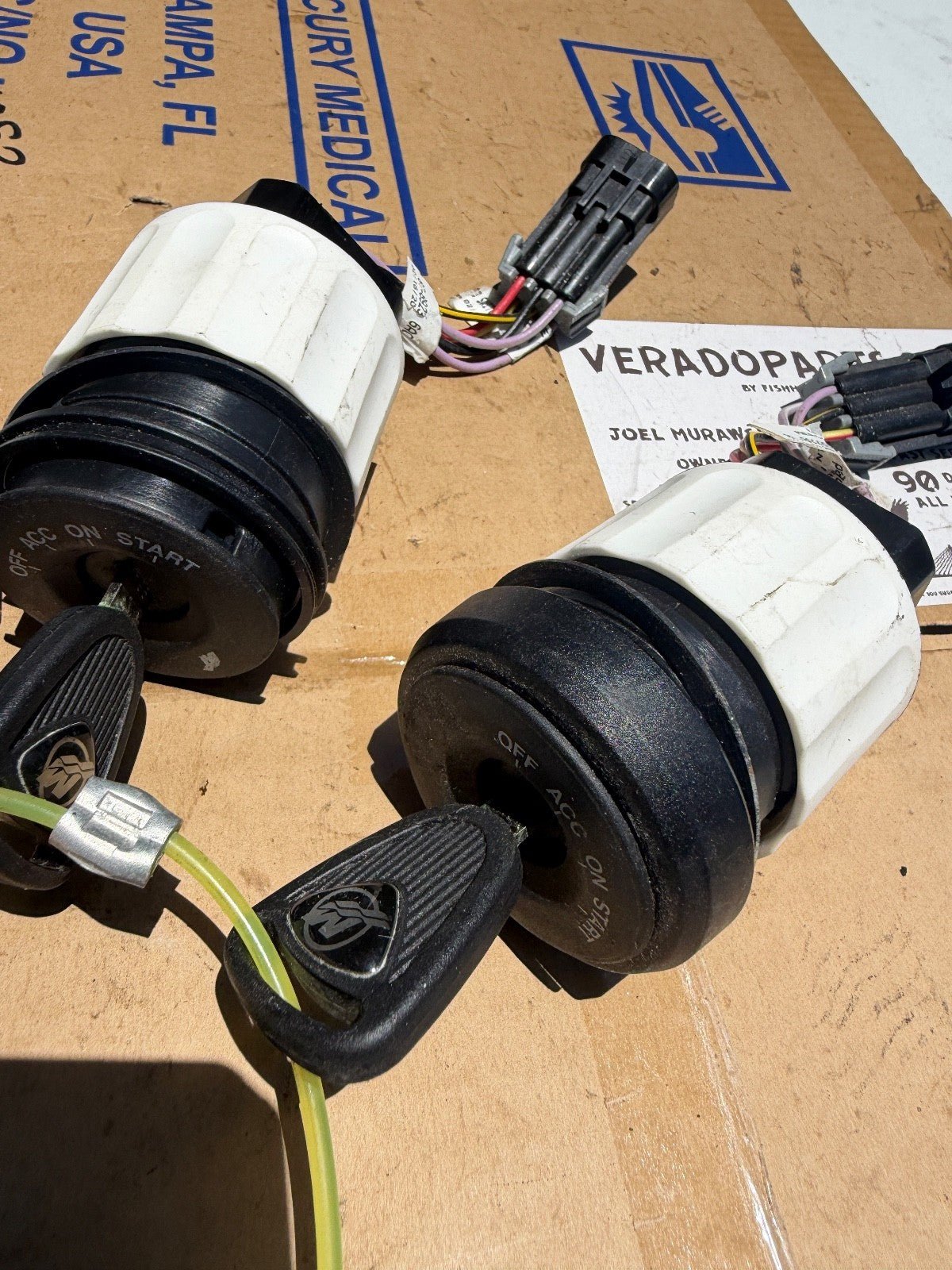 OEM Mercury Verado Key Switch - SINGLE KEY SWITCH ONLY 893353A03 - Fishhawk MarineeBay Motors:Parts & Accessories:Boat Parts:Outboard Engines & Components:Other