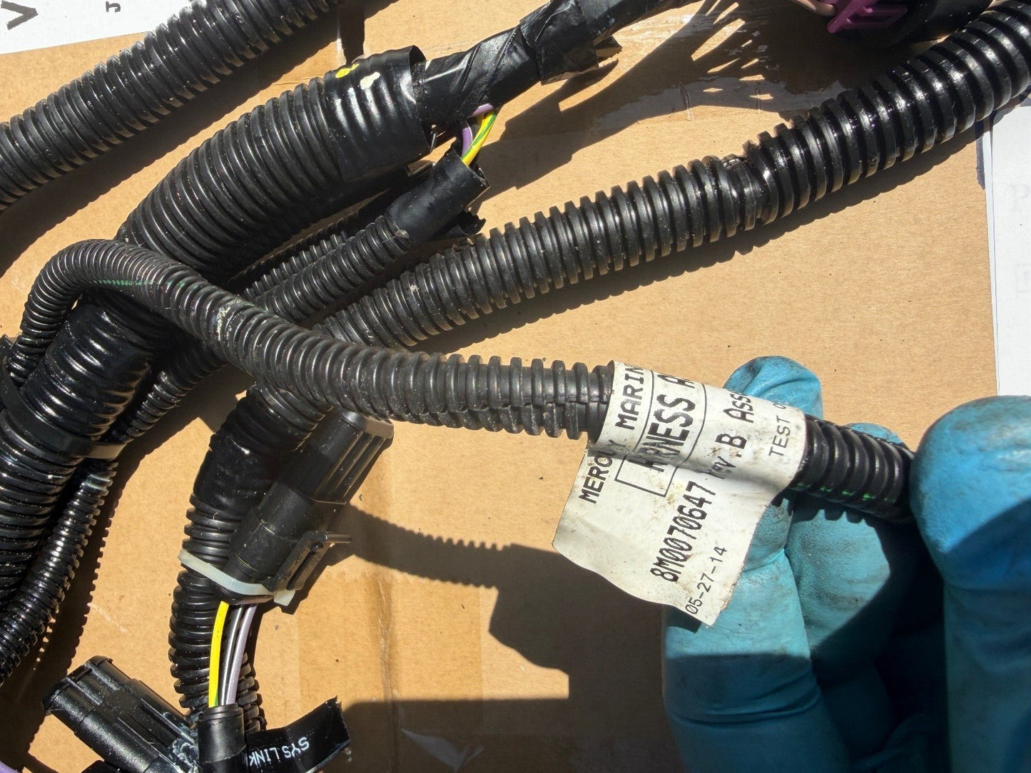 OEM Mercury Vessel View 7 Primary Harness w/Adaptor Part 84-8M0070647 - Fishhawk MarineeBay Motors:Parts & Accessories:Boat Parts:Controls & Steering