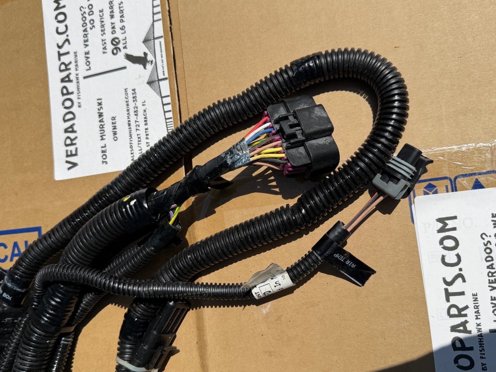 OEM Mercury Vessel View 7 Primary Harness w/Adaptor Part 84-8M0070647 - Fishhawk MarineeBay Motors:Parts & Accessories:Boat Parts:Controls & Steering