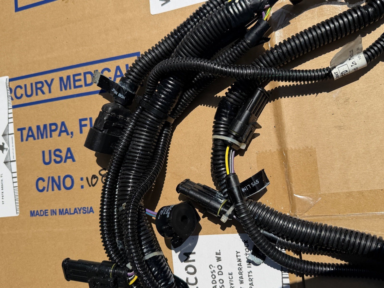OEM Mercury Vessel View 7 Primary Harness w/Adaptor Part 84-8M0070647 - Fishhawk MarineeBay Motors:Parts & Accessories:Boat Parts:Controls & Steering