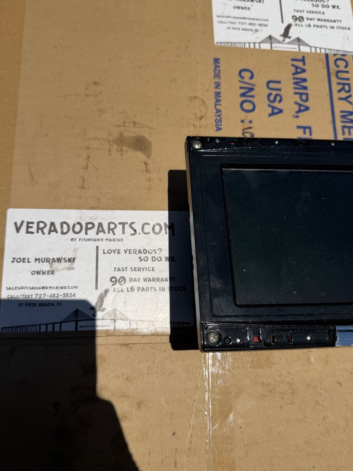 Simrad / Mercury Vessel View 7 (First Gen) Multifunction Engine Monitor Display - Fishhawk MarineeBay Motors:Parts & Accessories:Boat Parts:Electronics & Navigation:Other Electronics & Navigation