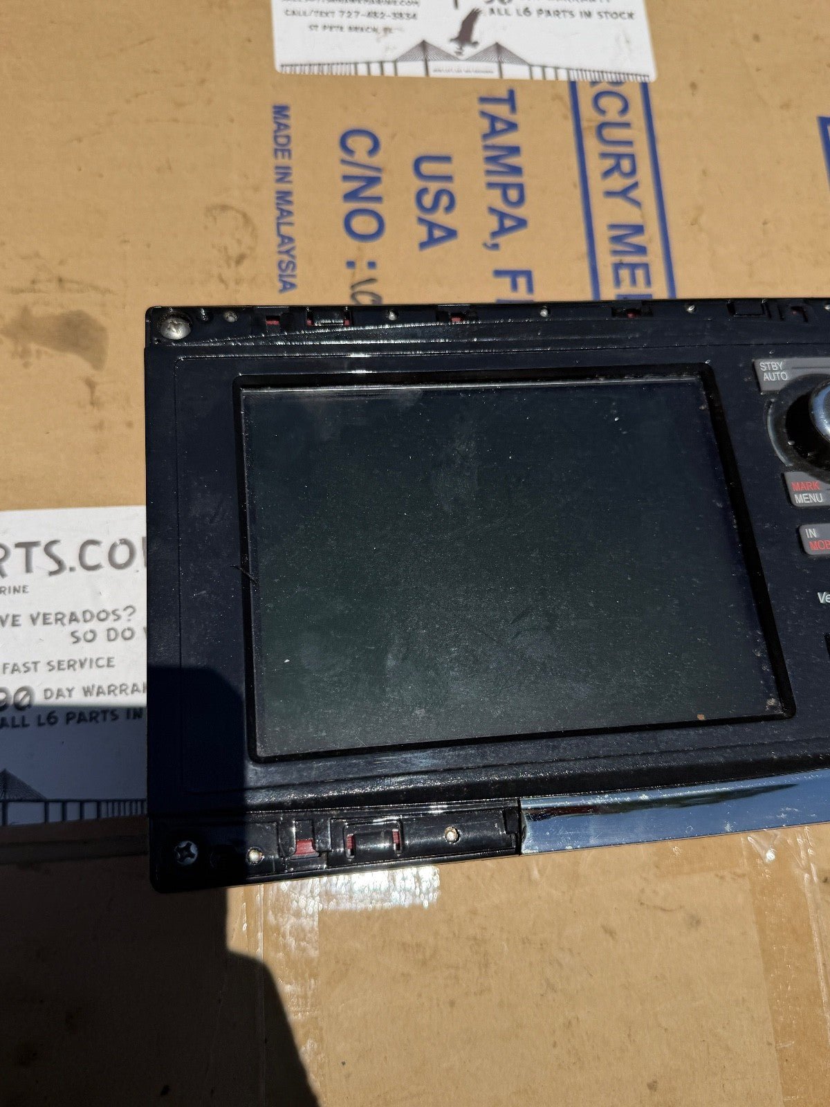 Simrad / Mercury Vessel View 7 (First Gen) Multifunction Engine Monitor Display - Fishhawk MarineeBay Motors:Parts & Accessories:Boat Parts:Electronics & Navigation:Other Electronics & Navigation