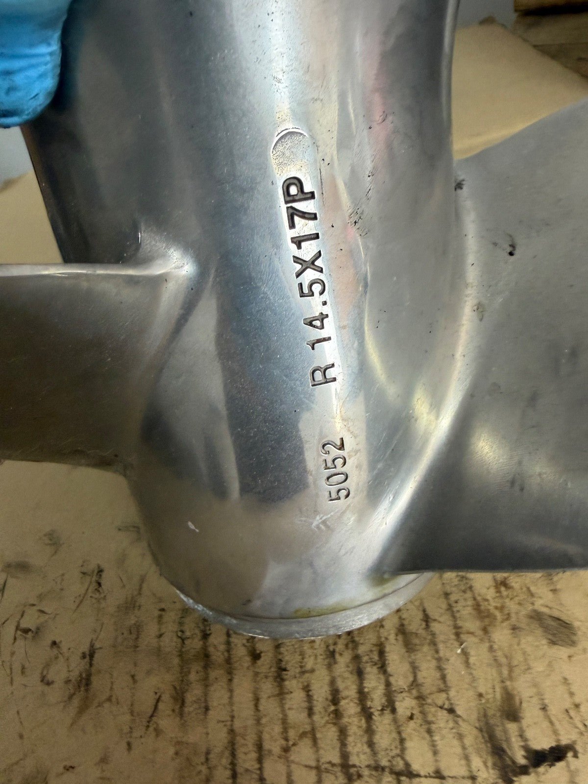 Stainless Steel Quicksilver Propeller, (14-1/2" x 17") Silverado 5052 17 - Fishhawk MarineeBay Motors:Parts & Accessories:Boat Parts:Propellers
