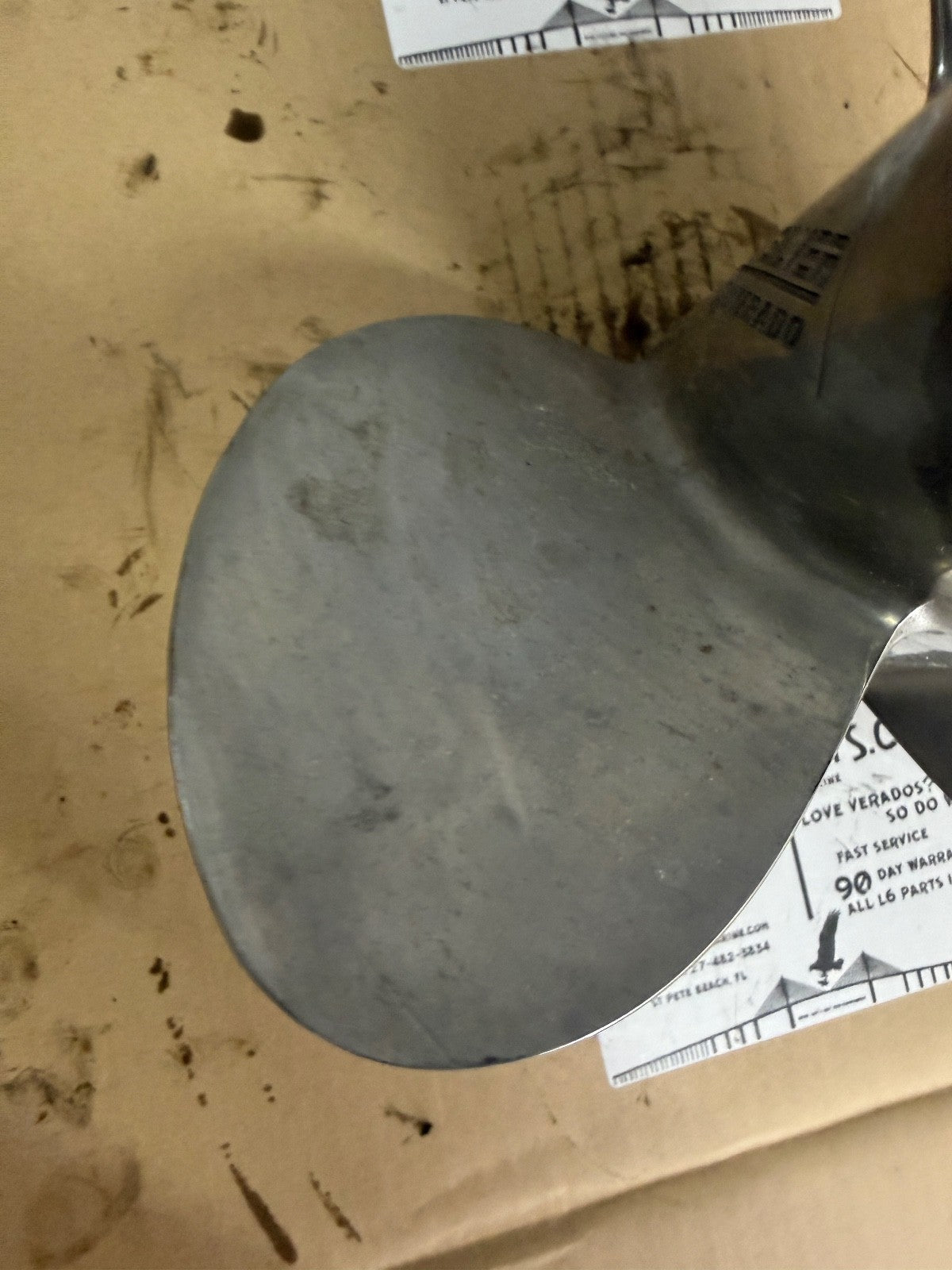 Stainless Steel Quicksilver Propeller, (14-1/2" x 17") Silverado 5052 17 - Fishhawk MarineeBay Motors:Parts & Accessories:Boat Parts:Propellers