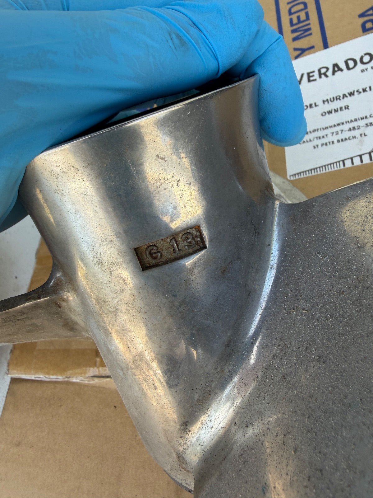 YAMAHA OEM PROPELLER 3 BLADE 10-1/2" DIAMETER X 13" PITCH RH Rotation 10.5 x 13p - Fishhawk MarineeBay Motors:Parts & Accessories:Boat Parts:Propellers