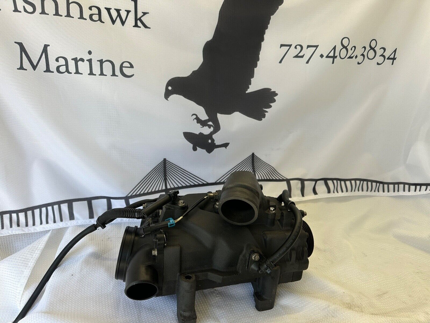 Mercury Verado 350 400r Supercharger 8M0102453 350 400 **30 Day Warranty** - Fishhawk MarineeBay Motors:Parts & Accessories:Boat Parts:Outboard Engines & Components:Powerhead Components
