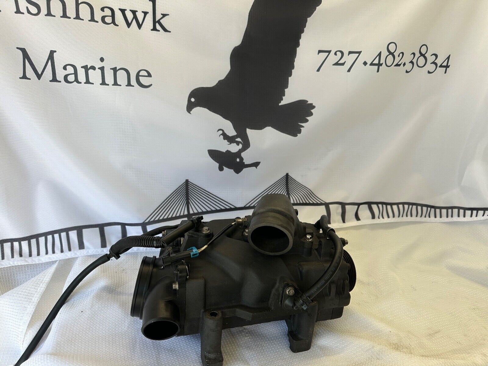 Mercury Verado 350 400r Supercharger 8M0102453 350 400 **30 Day Warranty** - Fishhawk MarineeBay Motors:Parts & Accessories:Boat Parts:Outboard Engines & Components:Powerhead Components